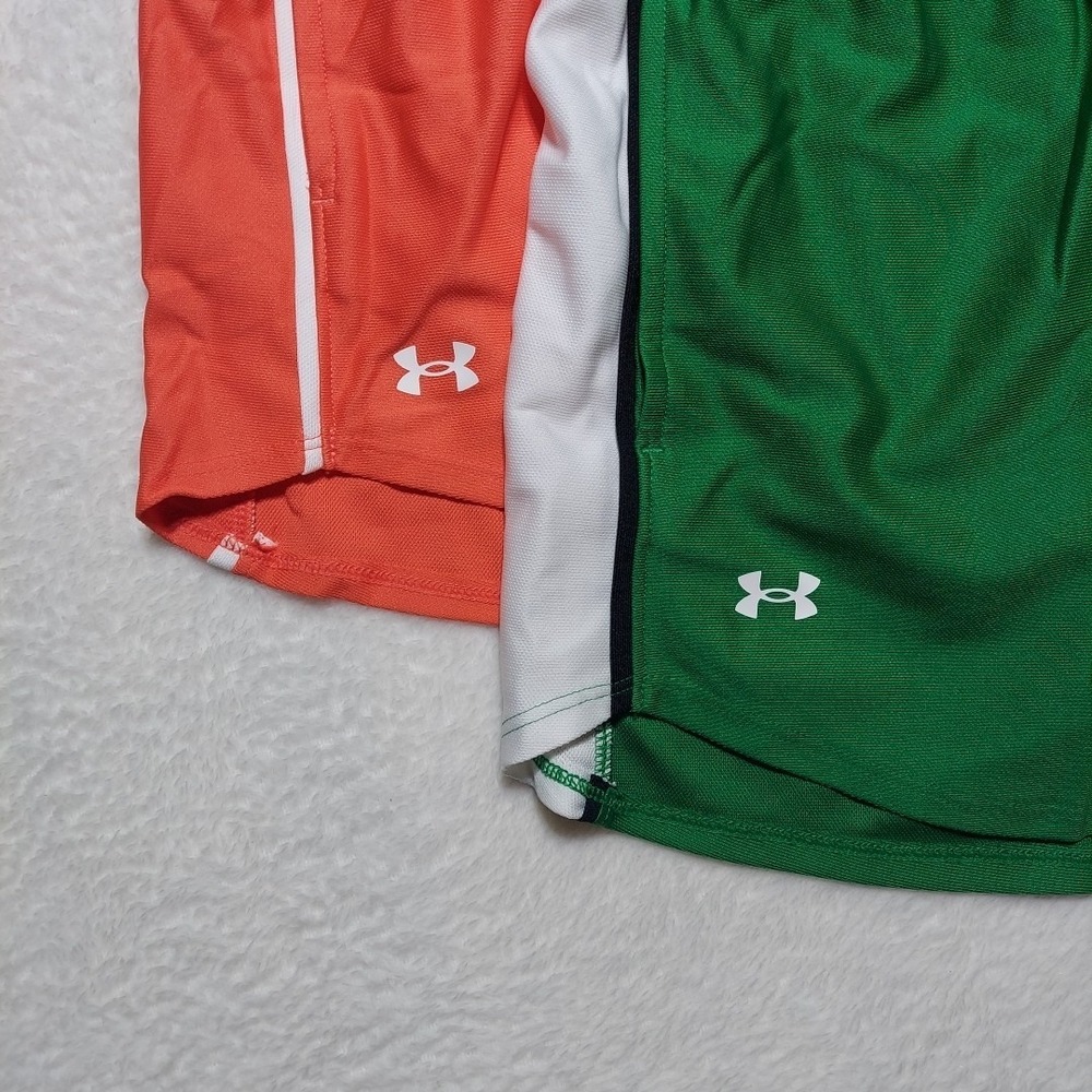 Pack of 2  Under Armour Tech Play Up Shorts Women's XL  3" Ins. Athletic Running - Picture 2 of 6